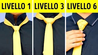 Come Annodare La Cravatta 6 Metodi Facili [upl. by Cariotta]