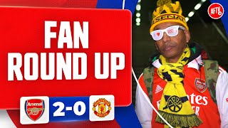 How Good Is Arsenals Set Pieces Fan Round Up  Arsenal 20 Manchester United [upl. by Eseryt40]