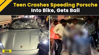 Pune Porsche Accident Teen Crashes Porsche Gets Bail In Less Than 24 hours I Pune Juvenile Court [upl. by Abad]