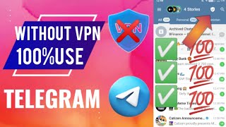 څنګه کولی شو چي بیغير له VPN څخه ټلیګرام استعمال کړو ✅ HOW TO USE TELEGRAM  WITHOUT VPN [upl. by Naji]