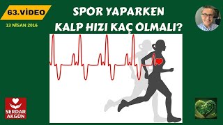 Spor yaparken kalp hızı ne olmalı Sağlık Videoları Serdar Akgün [upl. by Nav]