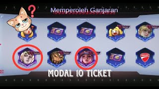 cuma 10 ticket dpt 2 skin epic 😁 [upl. by June705]