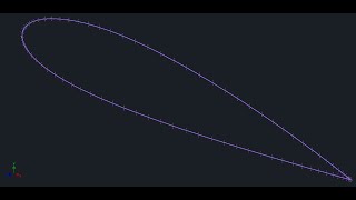 How to Import a NACA Airfoil To Autodesk Inventor 2022 Closed Trailing Edge [upl. by Ttocs]