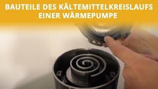 Bauteile des Kältemittelkreislaufs einer Wärmepumpe  Höcker Wärmepumpen [upl. by Mathre]