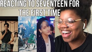 FIRST TIME reacting to SEVENTEEN [upl. by Riana]