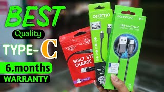 TOP 3 Best Quality Type C USB Data Cable [upl. by Jefferson96]