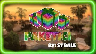 Novogodisnji paketici 🎁 200 Paketica  by strale  SAMP  Balkan School [upl. by Sterne]