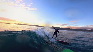 Surfing Long Beach TOFINO  Catching Waves into the Sunset on Vancouver Island CANADA [upl. by Shay343]