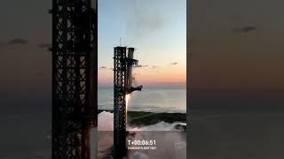 SpaceX Starship Super Heavy Catch On THE FIRST ATTEMPT shorts space spacex spacexstarship nasa [upl. by Cailean]