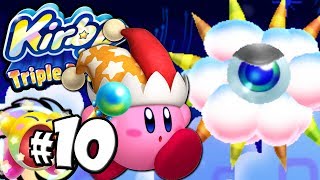 Kirby Triple Deluxe BOSS Kracko Beam Copy World 3 PART 10 Nintendo 3DS Gameplay Walkthrough [upl. by Faden400]