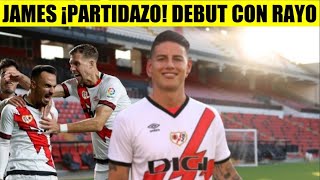 JAMES Rodriguez ¡PARTIDAZO DEBUT CON RAYO VALLECANO vs OSASUNA [upl. by Marcos375]