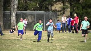 Isaac Running Kurrajong Public School 7th August 2102 [upl. by Eiznil]