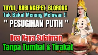 DOA KAYA NABI SULAIMAN ‼️ PESUGIHAN PUTIH MELEBIHI TUYUL BABI NGEPET DAN NYAI BLORONG [upl. by Iruyas]