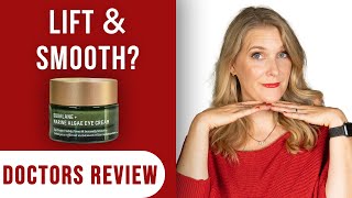 Biossance Squalane  Marine Algae Eye Cream  What does it do  Doctors Review [upl. by Acinomahs]