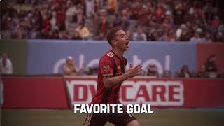 Carlos Carmonas favorite goal of the 2017 season [upl. by Nylram104]