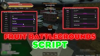 Fruit Battlegrounds Script  Hack  Auto Farm Fly Invisible TPs Inf Spins amp More [upl. by Ursola]