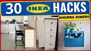 IKEA TRUCOS GENIALES PARA LA COCINA CON POCO DINERO 😉 GENIUS HACKS RESUMEN [upl. by Yaresed]