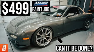 TURNING A 499 MAACO PAINT JOB INTO A 3000 PAINT JOB for under 100 [upl. by Abramo]