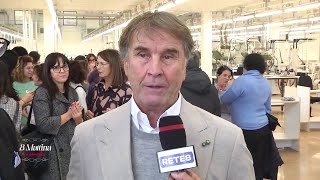 Brunello Cucinelli IN DIRETTA a quot8 Mattina in famigliaquot [upl. by Smoht636]