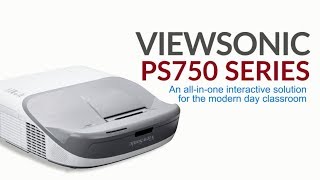 ViewSonic PS750 Series Projector How to Install an AllinOne Interactive Projector [upl. by Steady417]