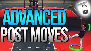 NBA 2K19 ADVANCED POST MOVES TUTORIAL [upl. by Nnaeirb]