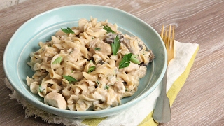 Crock Pot Chicken Stroganoff Recipe  Episode 1137 [upl. by Refinnaj]