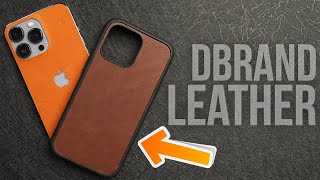 iPhone 13 Pro dBrand Leather Grip amp Skins [upl. by Yatnwahs]