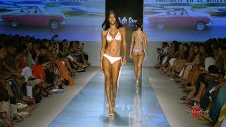 LULI FAMA Swimwear 2018 Runway Show  Miami Swim Fashion Week  EXCLUSIVE 5 cameras LIVE edit 2017 [upl. by Adnaval]