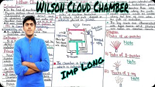 Wilson Cloud Chamber Chapter 21Nuclear PhysicsClass 12Faisal Rao [upl. by Cleti]