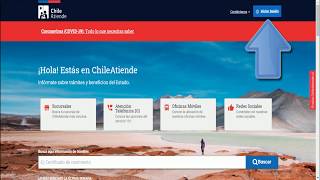 ChileDescargar Certificado fonasa afiliacion en la pag chile atiende [upl. by Nilsoj]