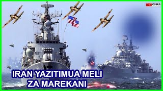 IRAN YAZITIMUA MELI ZA MAREKANI KWA DRONE ZA KAMIKAZE [upl. by Monsour626]