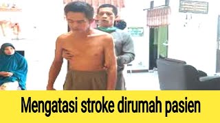 Terapi stroke tangan dan kaki kiri Latihan stroke di rumah [upl. by Telrats]