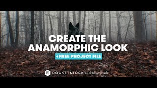 How to Create The Anamorphic Look  Free AE Project File  RocketStock [upl. by Liman49]