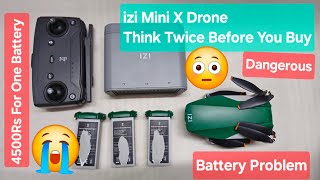 izi Mini X Drone Review After 30 Days Think Twice or Thrice Before Buying This Drone [upl. by El567]