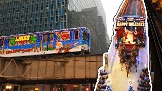 Chicagos CTA Holiday Train [upl. by Burnside511]