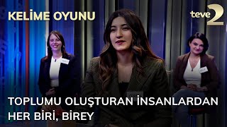 Kelime Oyunu Toplumu oluşturan insanlardan her biri birey [upl. by Prager]