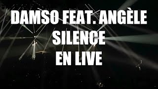 Damso  Silence Feat Angèle en Live à lAccor Arena 4122018 [upl. by Certie969]