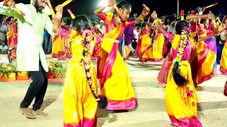 kolatam jimmedhari koyila song kolatam  kolatam in Cherkupally  kolatam performances [upl. by Carleton91]