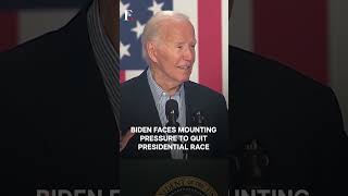 US President Biden Vows To Run For Election Amid Calls To Quit  Subscribe to Firstpost [upl. by Enilesoj]