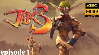 Jak 3 episode 1 PS5 4K HDR [upl. by Etnoek]