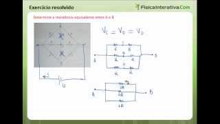 Associação de resistores mista  Exercícios resolvidos [upl. by Leor681]