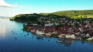 Steckborn am Bodensee 4K DJI Mavic 2 Pro [upl. by Ayanet894]