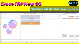 xiaomi mi cloud 2024 v112  Erase FRP New OS  bypass micloud  MI Unlock tool  New MTK Qualcomm [upl. by Dnalon189]