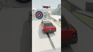 For The Target   Unexpected Crash 4  BeamNG Drive  Circle Wheel shorts beamngdrive beamng [upl. by Eanom]