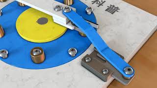 Mechanism  Indexing Table Mechanism [upl. by Leirbag]