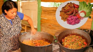 Locrio de Mariscos Comida Dominicana del Campo [upl. by Mame880]