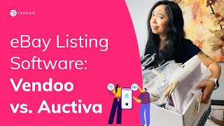 eBay Listing Software Vendoo vs Auctiva [upl. by Bevon]