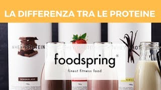 Differenza tra le proteine foodspring [upl. by Anear892]