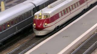 Modellismo Ferroviaro ETR 450 Pendolino Model Expo Verona 2024 [upl. by Enaitsirhc352]