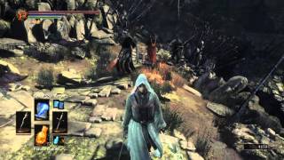 DARK SOULS™ III  Undead Settlement Dilapidated Bridge bonfire Giant Spear farming [upl. by Lidstone]